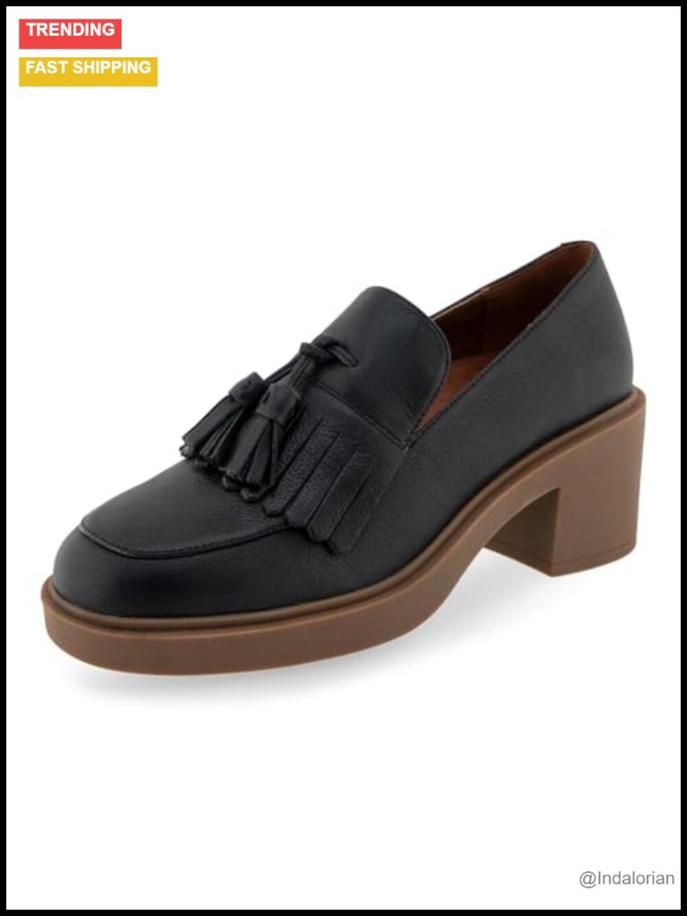 Aerosoles Gibes Tassel Detail Loafers with OrthoLite Footbed